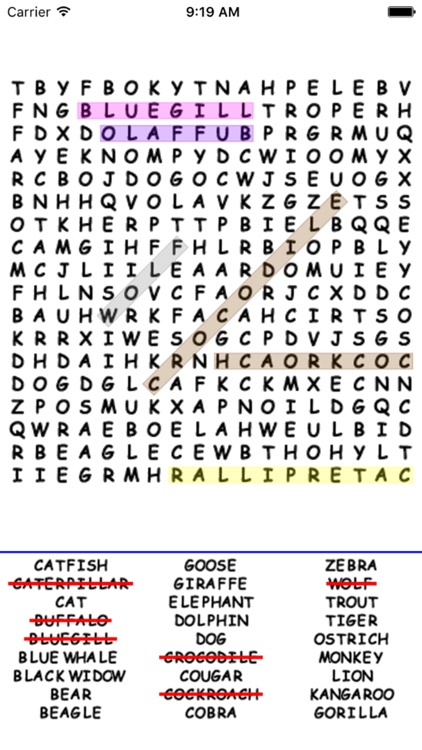 WordFind 1.0