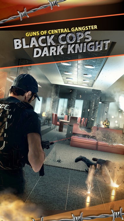 Guns of Central Gangster-Black Cops Target Criminals screenshot-4