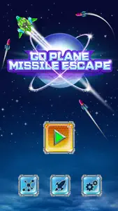 Go Plane Missile Escape screenshot #1 for iPhone