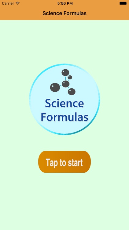 Science Formulas