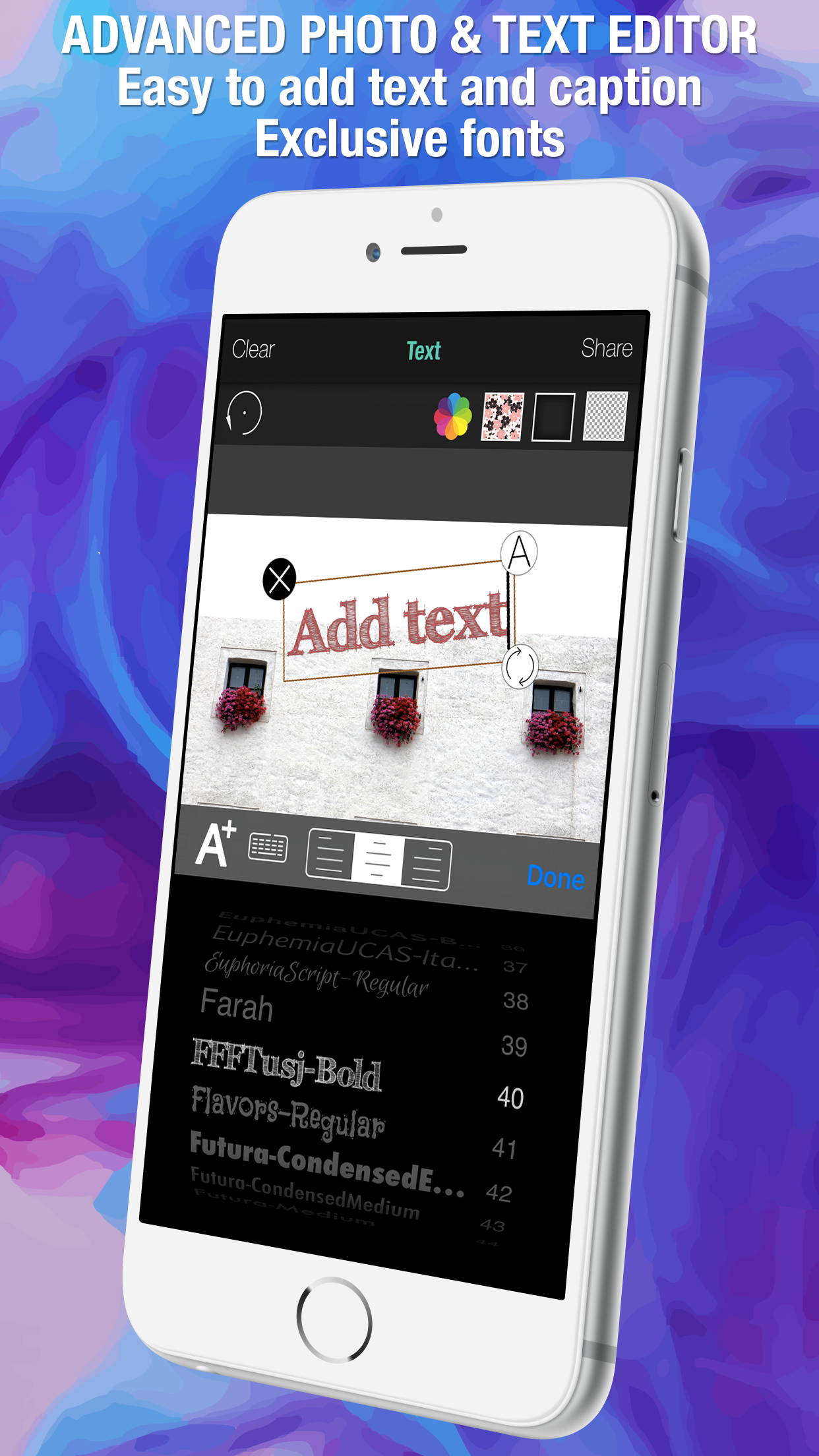 Cute Pic Lab Photo Editor Add cool stickers & text screenshot 5