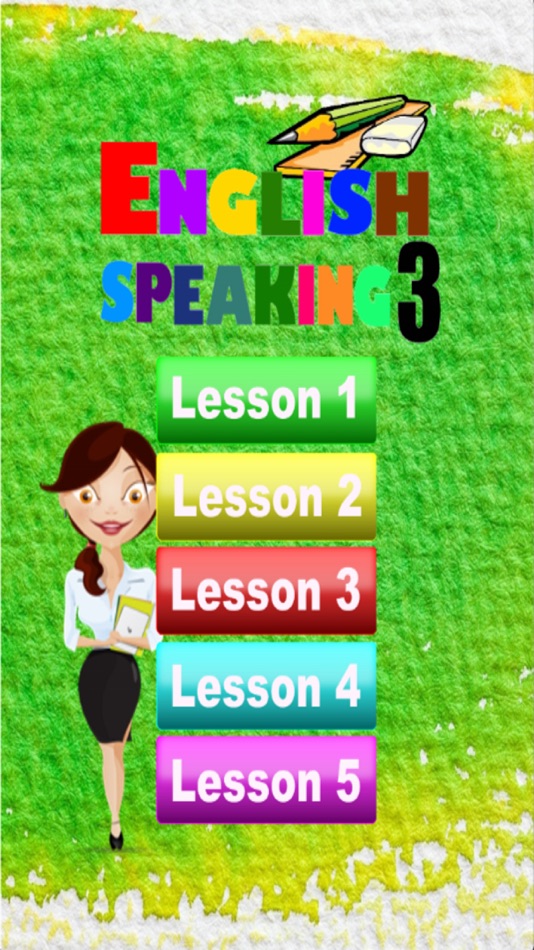 English Conversation Speaking 3 - 1.6 - (iOS)