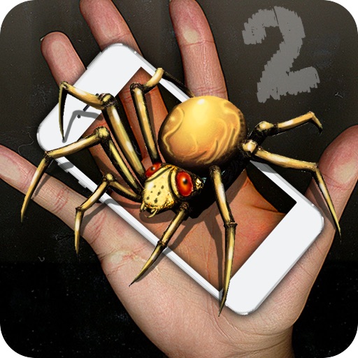 Spider 2 Hand Funny Joke Icon