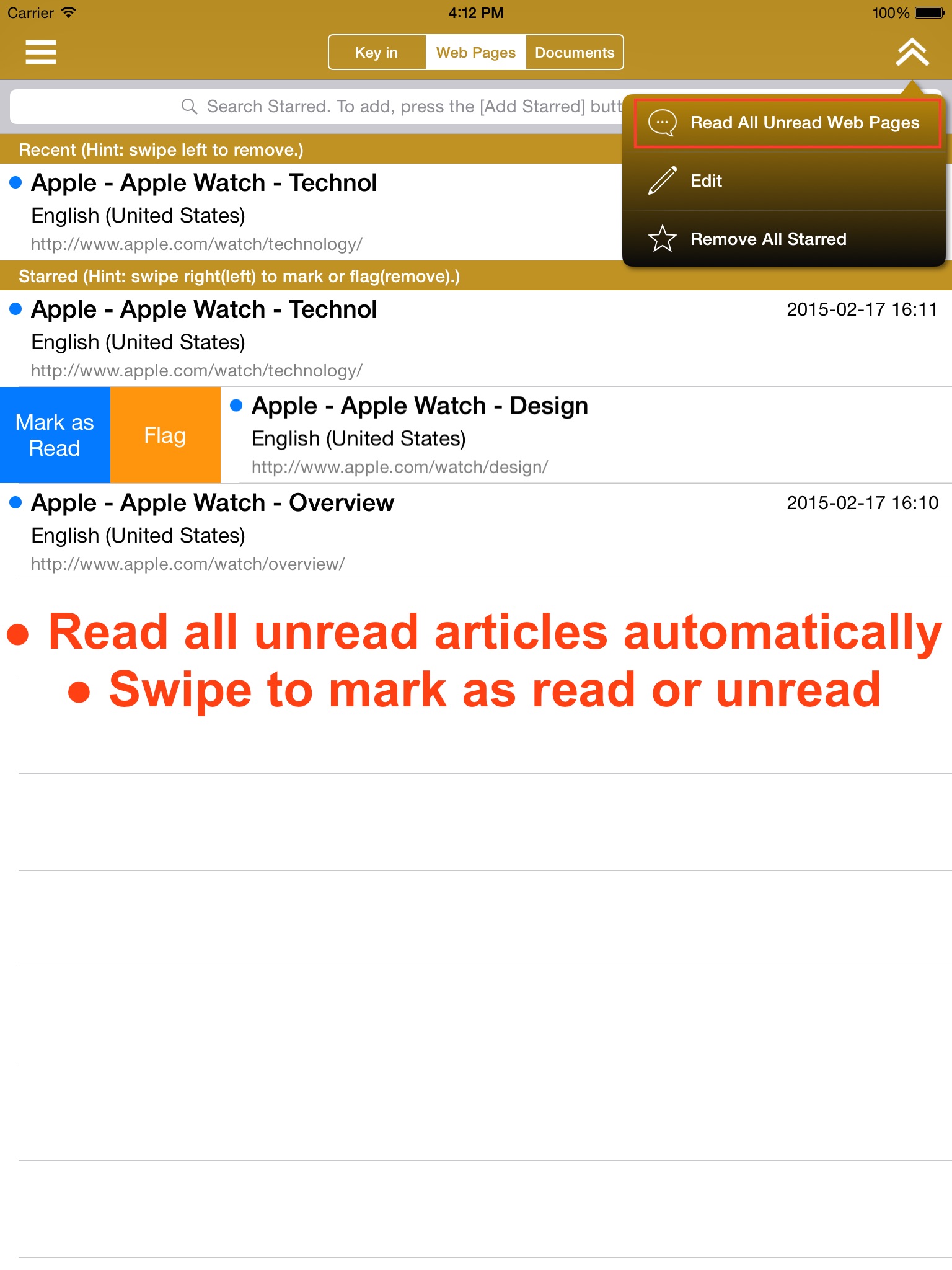 ReadToMe Lite (Text-to-Speech) screenshot 3