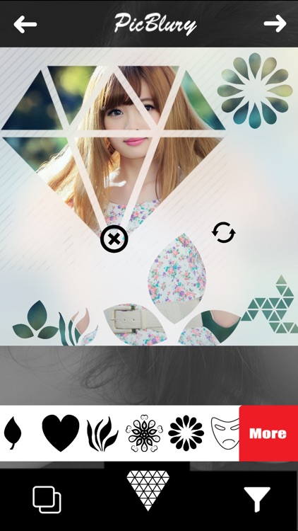 Picblury - Blur Shape Photo Effect screenshot-4