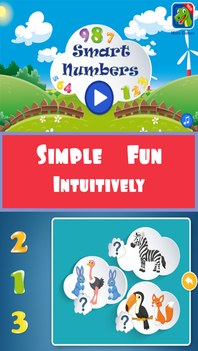 Screenshot #2 pour Jeux Puzzle chiffres bébé et jeu enfants gratuits