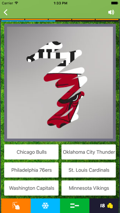 Screenshot #1 pour Scratch Sports USA Logo Quiz