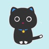 Black Cat Stickers Animated