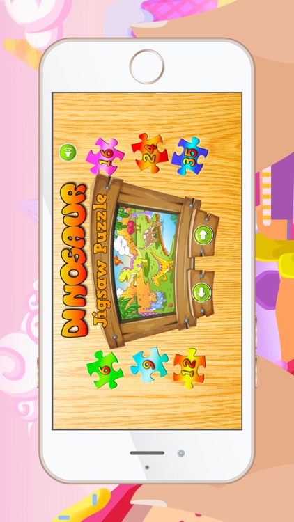 Dinosaur Jigsaw Puzzles - Learning Game Free for Kids Toddler and Preschool