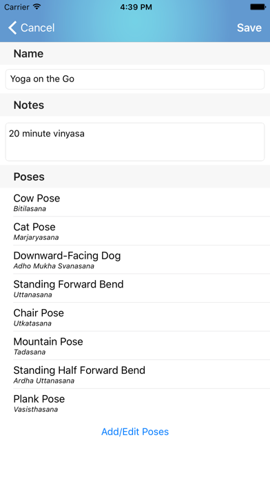 Screenshot #3 pour My Yoga Flow