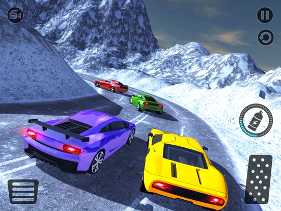 Winter Rally Speed Racer - Snow Drift Racing 2017 iPad screenshot