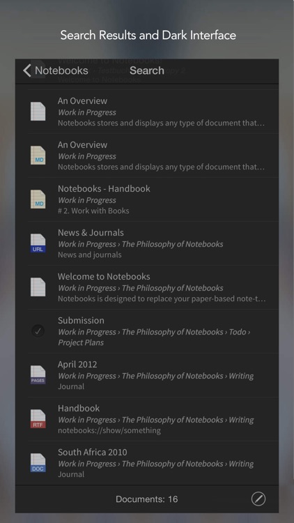 Notebooks - All Your Documents, Files and Tasks screenshot-3