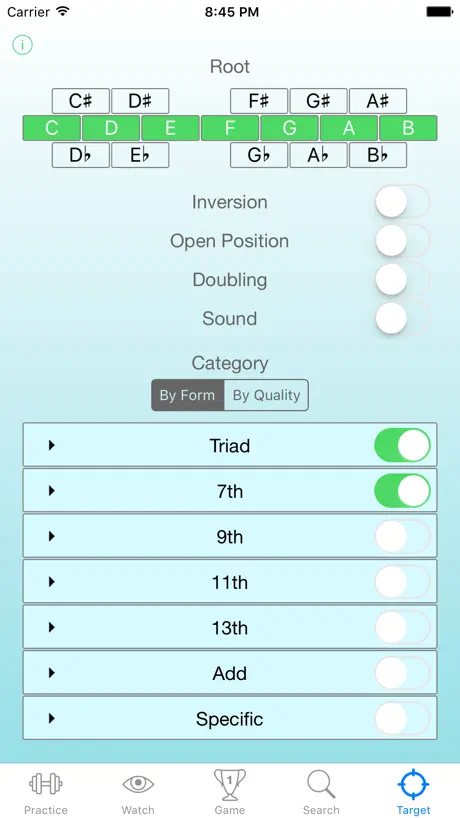Chords Trainer
