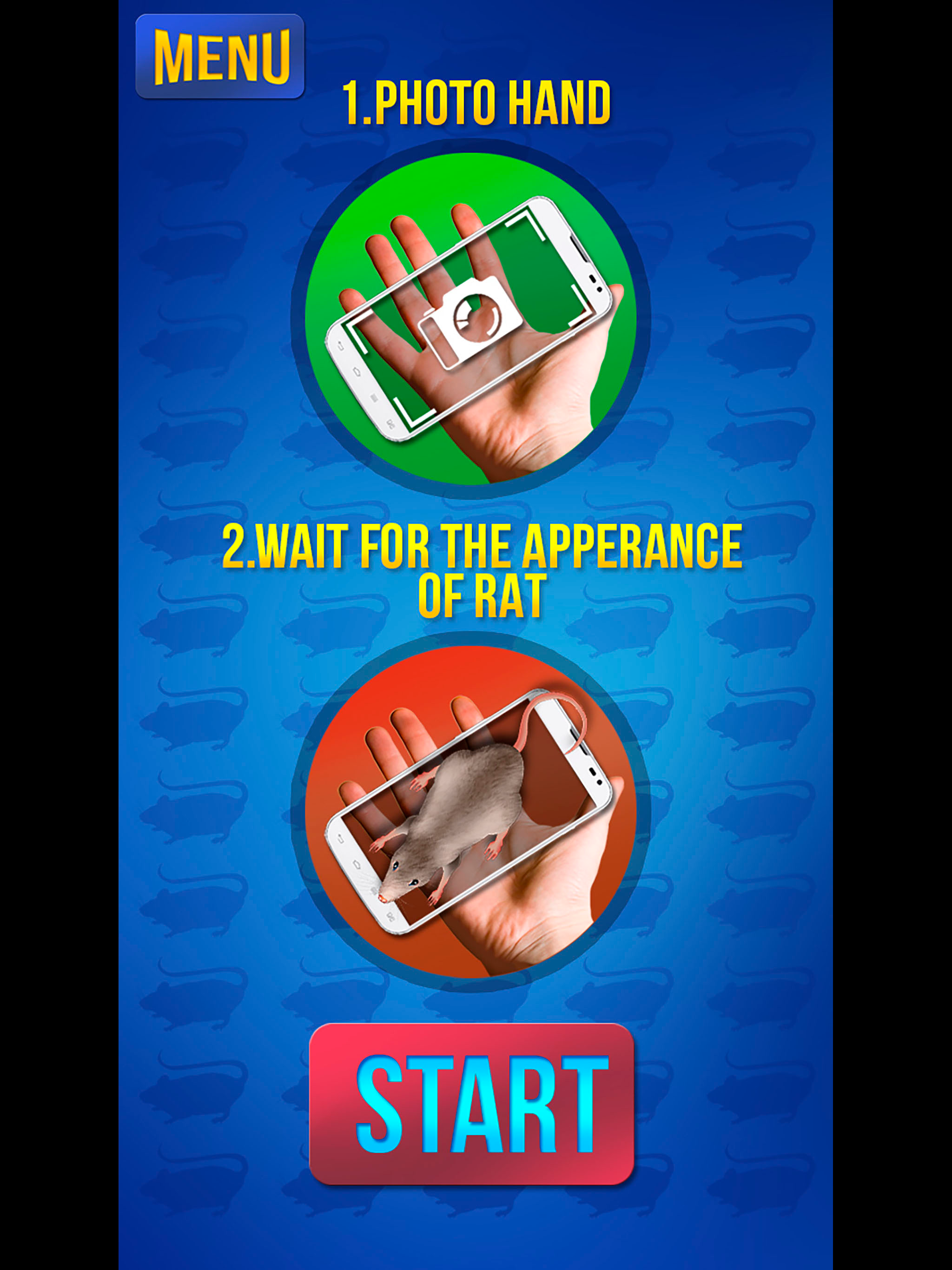 Real Rat Hand Funny Joke