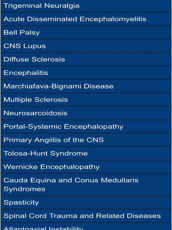 Screenshot #5 pour neurology guide