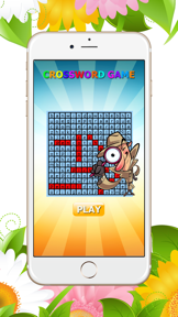 Crossword game for intelligent: Word Search puzzle in the letters table screenshot
