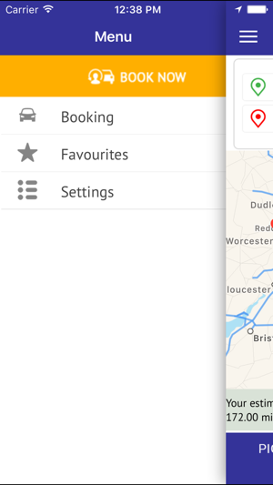 Bluestar Taxis Worcester(圖3)-速報App