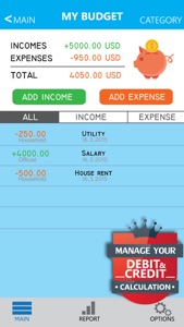 Money Tracker - A weekly budget planner screenshot #2 for iPhone