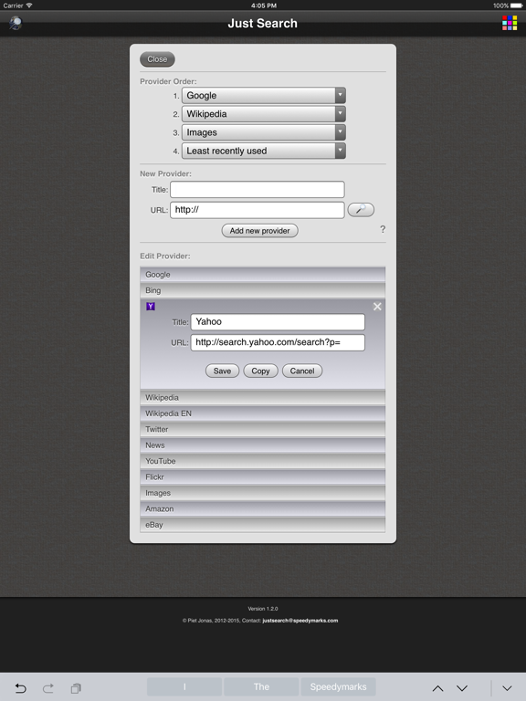 Screenshot #3 for Just Search - Free