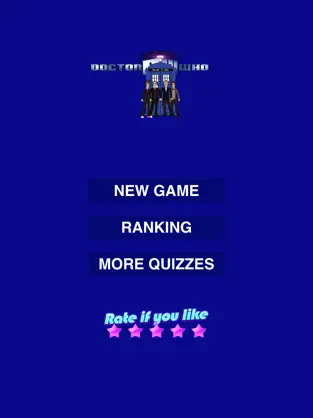 Captura de tela 1 Trivia for Doctor Who-British SF TV Programme Quiz iphone