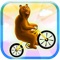 Who doesn't love a bear on a bicycle