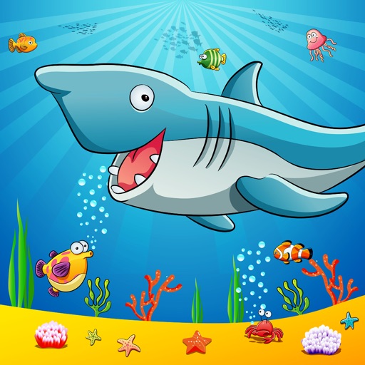 Colorful Sea (Sea Animals Puzzle Game for Kids) Icon
