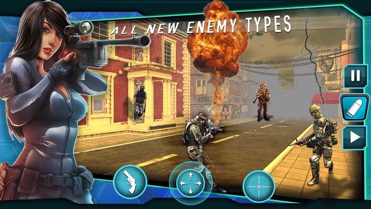 American Shooter Girl 3D screenshot-4