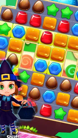 Game screenshot Candy Witch Puzzle Halloween hack