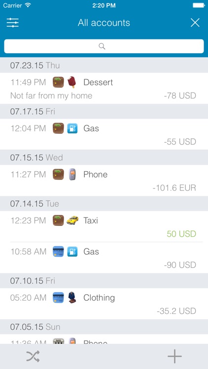 My Wallets - Finance Tracking