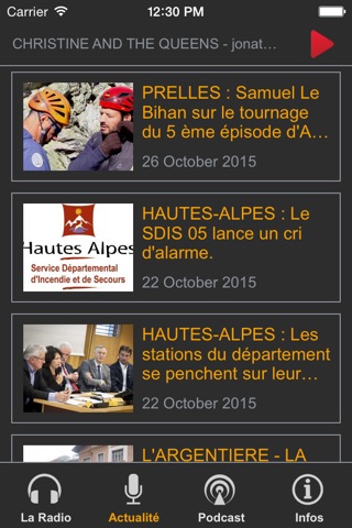 Oxygène Hautes-Alpes screenshot 2