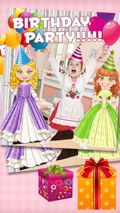 Birthday parties’ invitation for girls - Pro screenshot 2