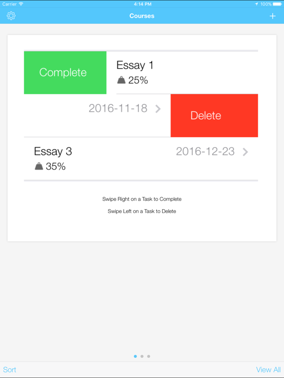 Screenshot #6 pour Grades - Grade Tracker and Student Task Manager
