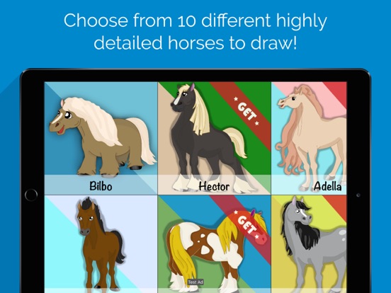 Screenshot #4 pour How to Draw Horses with Steps