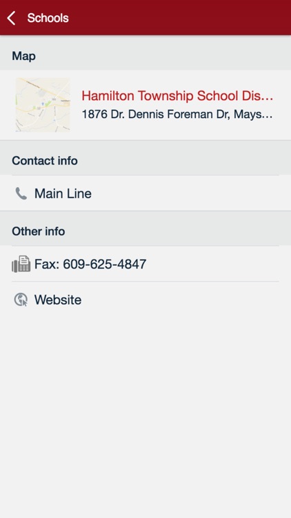 Hamilton Twp School District