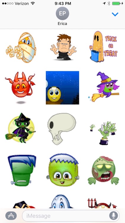 Animated Halloween Stickers for iMessages