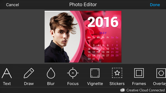 2016 Calendar Frames