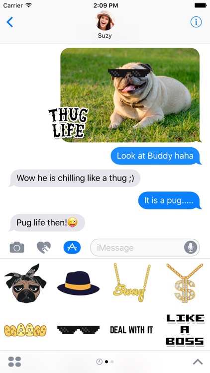 Thug Life Stickers – Pimp Your Chat for iMessage