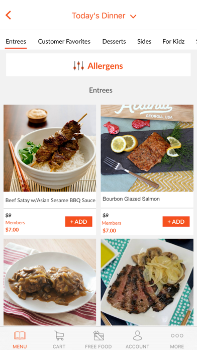 Real Meal Delivery iPhone screenshot 4 - Food & Drink app