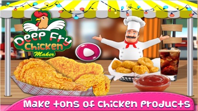 How to cancel & delete Chicken Deep Fry Maker Cook - A Fast Food Madness from iphone & ipad 1