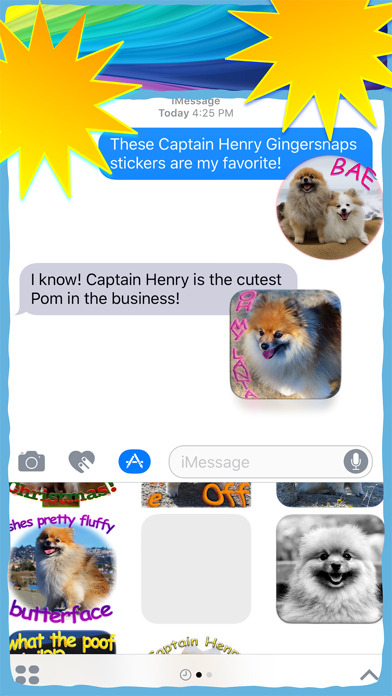 Captain Henry Gingersnaps iPhone screenshot