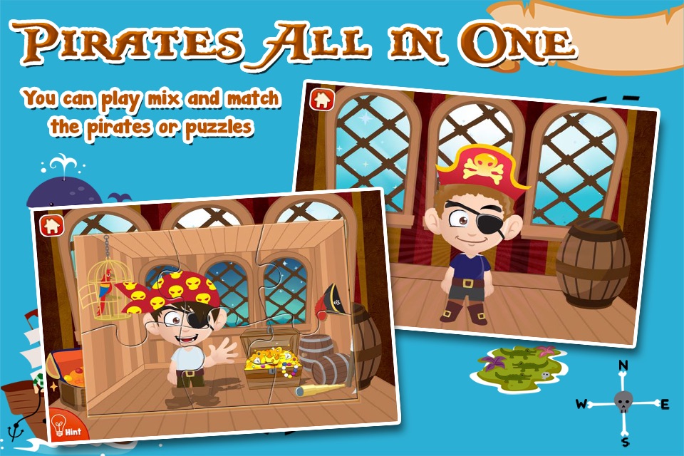 Pirates Adventure All in 1 Kids Games screenshot 4