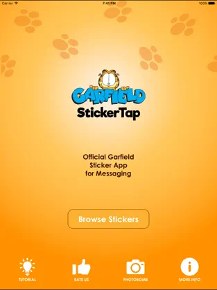 Imágen 1 Garfield - StickerTap iphone