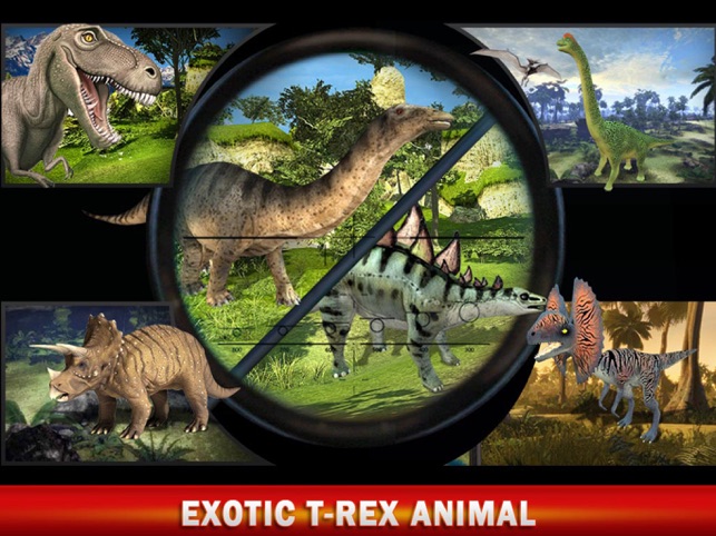 Dinosaur Hunter Pro 2016: T-Rex Wild Animals Rifle Shooting Hunting  Simulator by Creative Titans