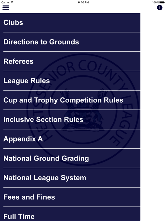 Screenshot #5 pour Herts Senior County League