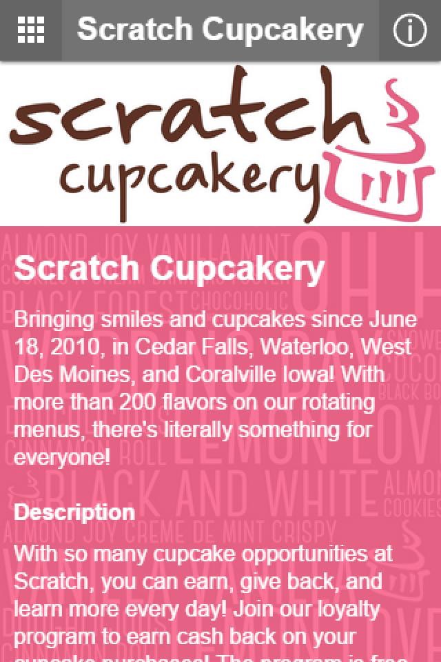 Scratch Cupcakery screenshot 2