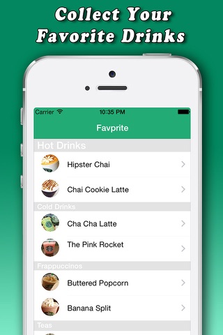Secret Menu for Starbucks Free screenshot 3