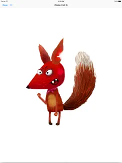 Little Fox Stickers iPad image 2