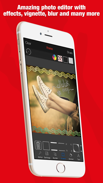 ŞipŞak Photo Frames Editor Stickers in Turkish screenshot