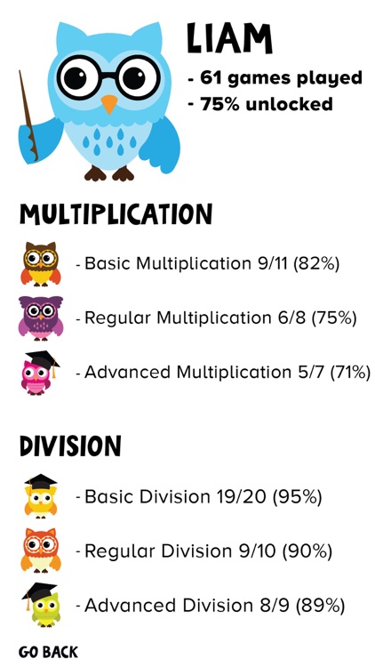 Hooty Hoo: Bingo Math screenshot-4