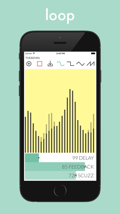 Theremin Synth - Loop, Record & Download